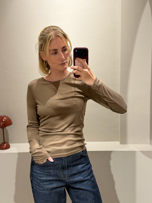 Harper Longsleeve Beige