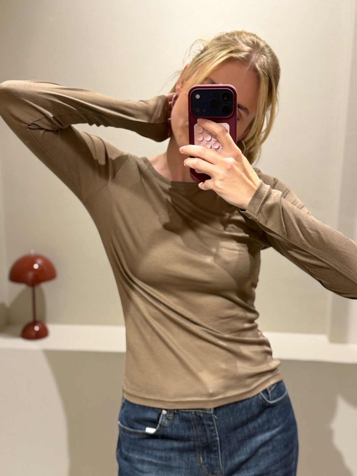 Harper Longsleeve Beige