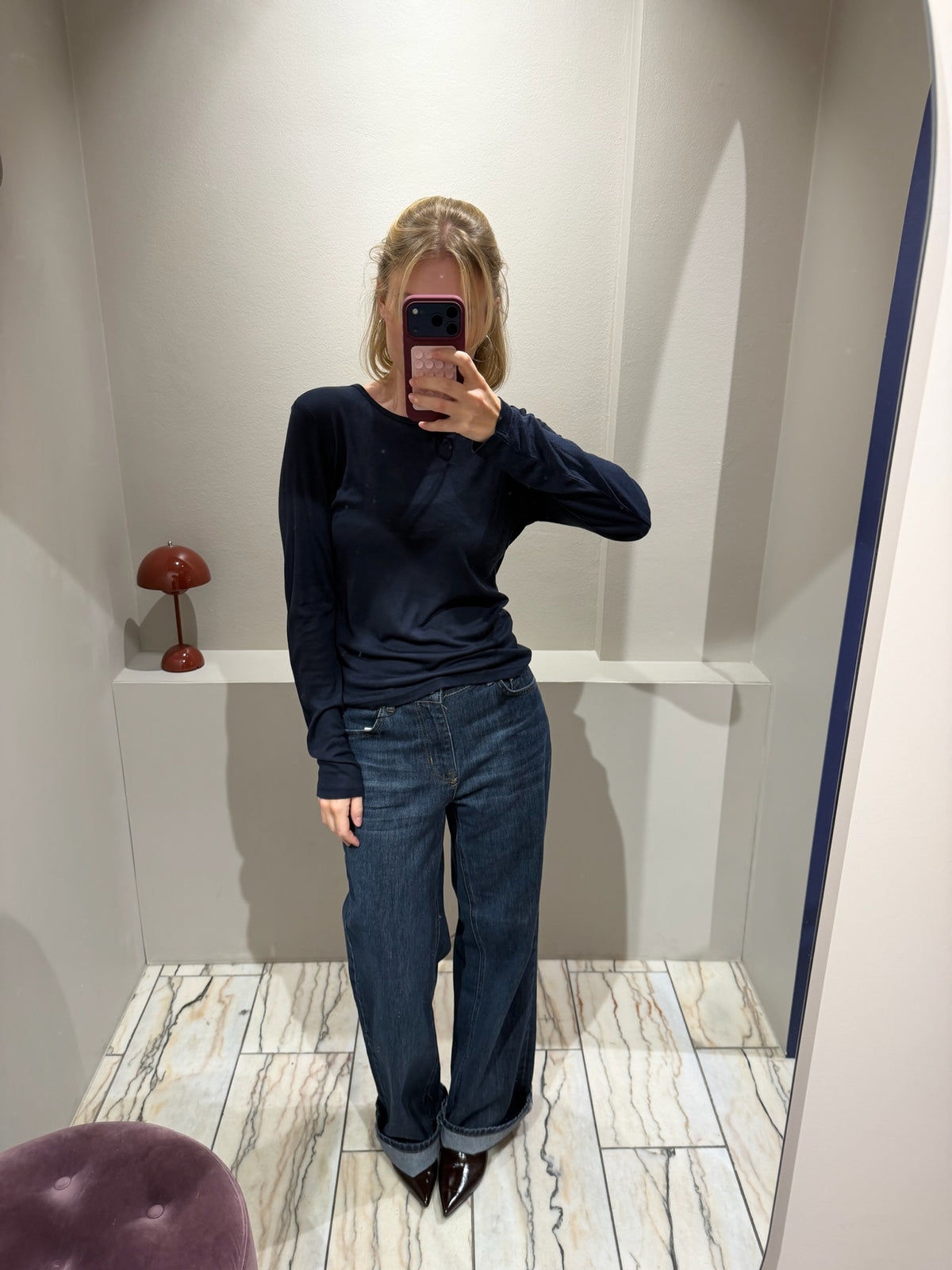 Harper Longsleeve Navy
