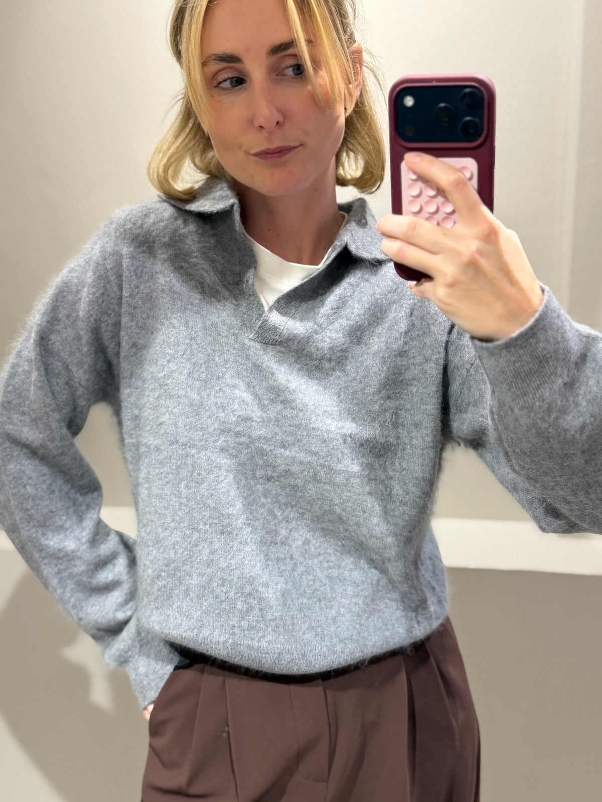 Padoma Pullover Grau
