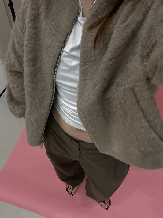 G-Jacket Faux Fur Edition Chekiang Lamb