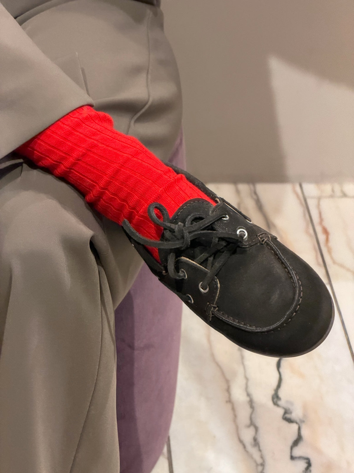 Quincy Short Socks Rot