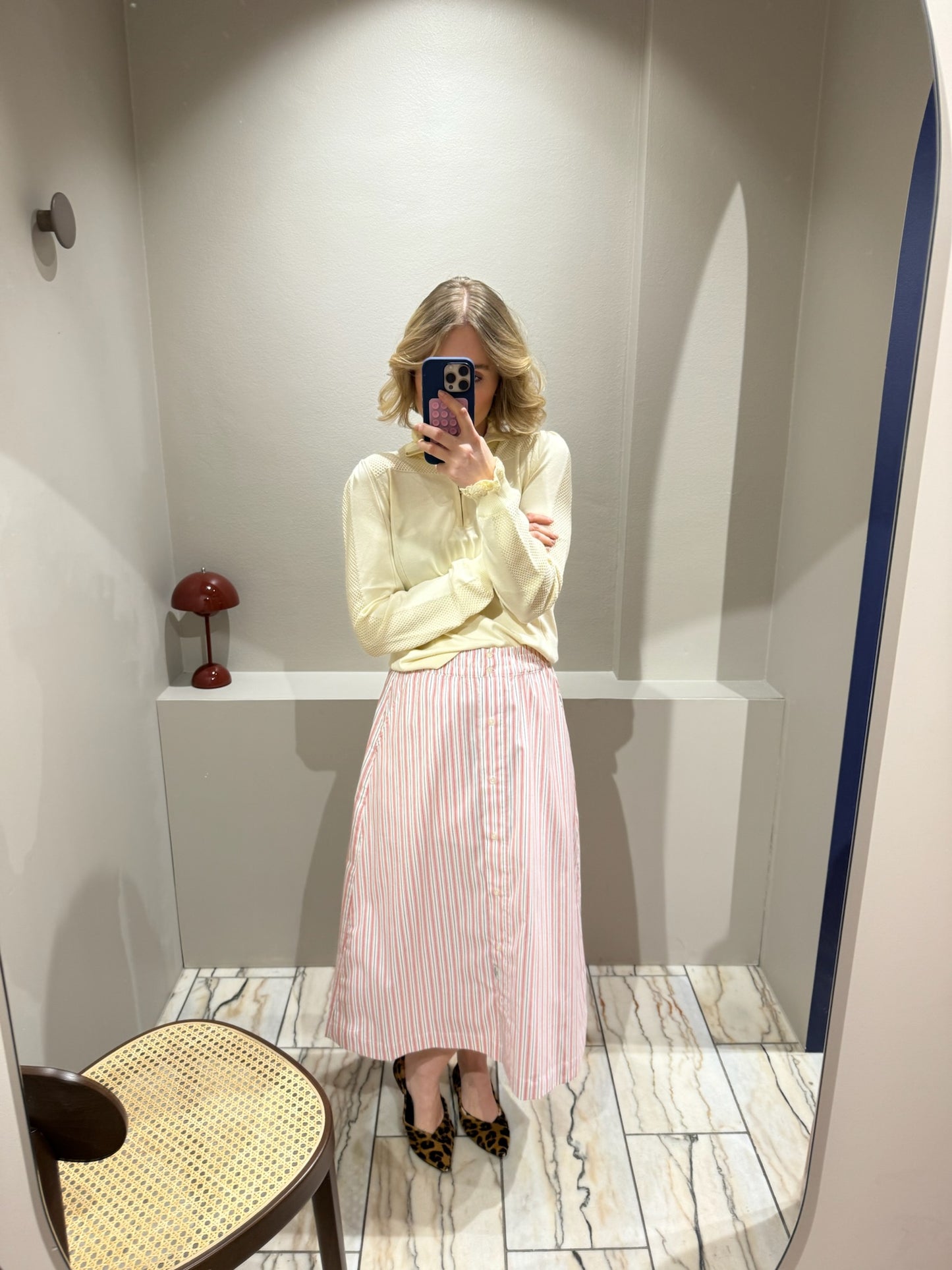 Mads Nørgaard Poplinda Sindri Skirt