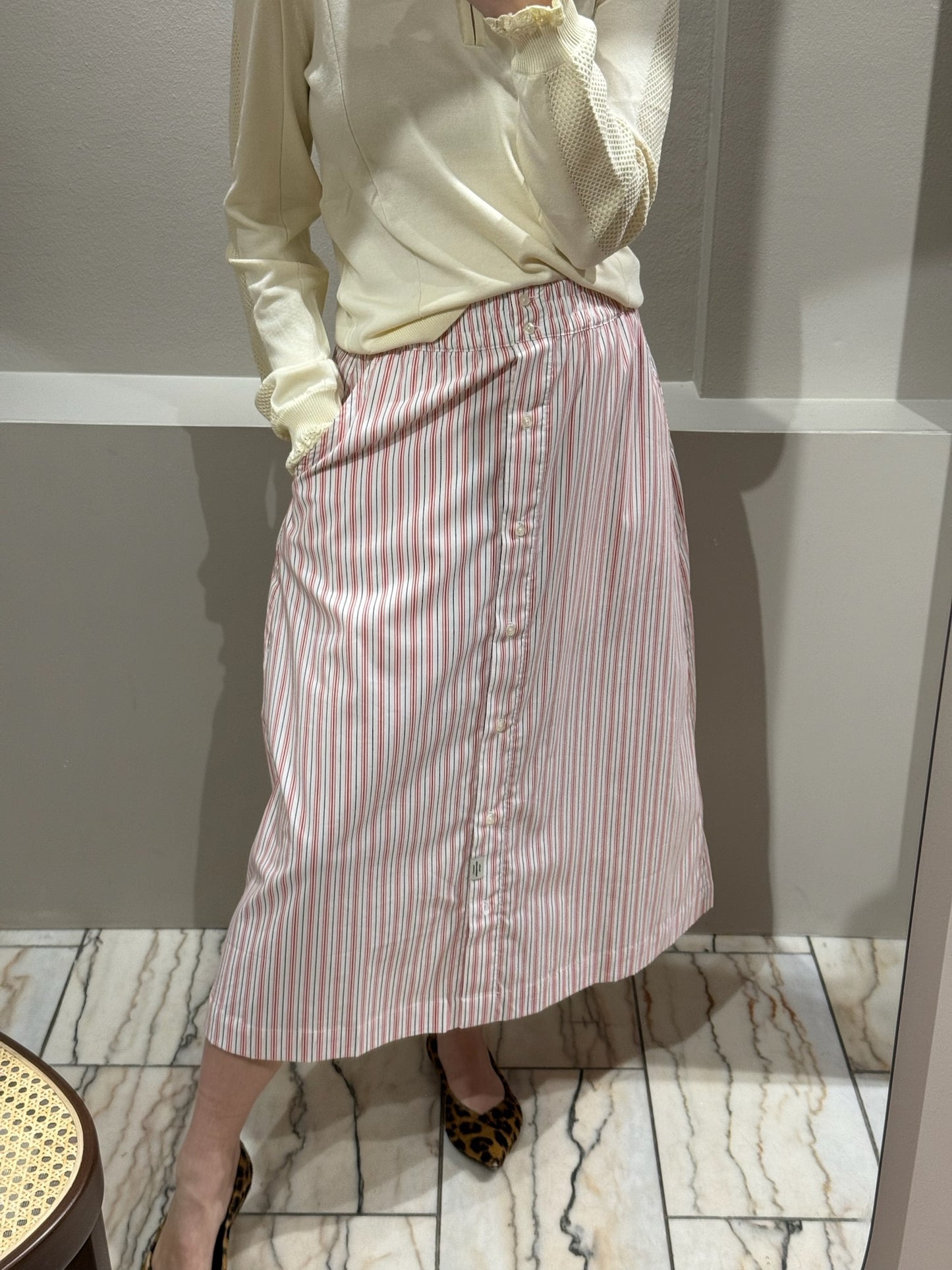 Mads Nørgaard Poplinda Sindri Skirt