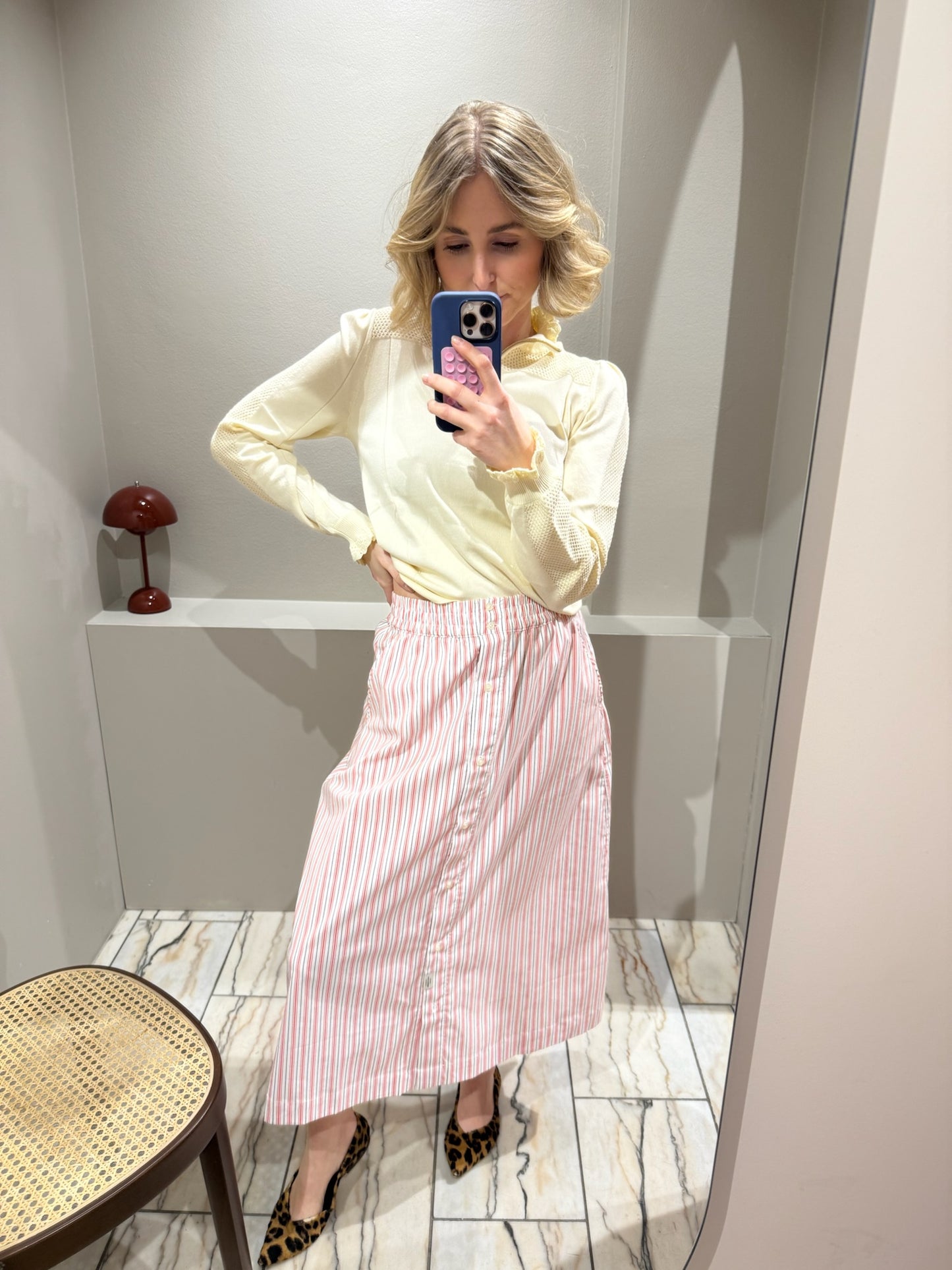 Mads Nørgaard Poplinda Sindri Skirt