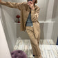 H2O Rønne Essential Pyjama Shirt Caramel