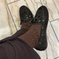 Cherry Short Socks Braun