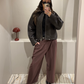 Noa Crop Hose Tabak
