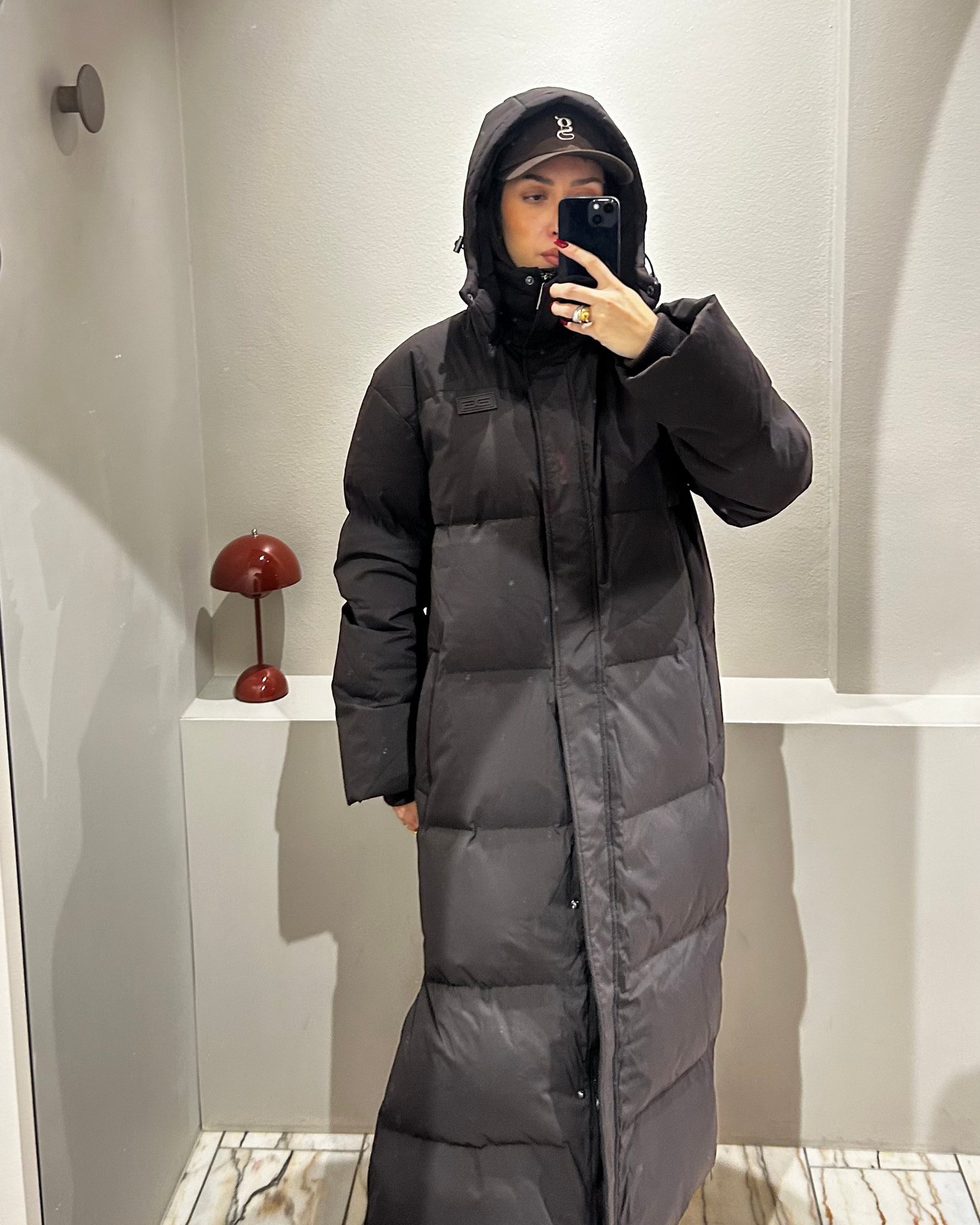 GZroa Long Puffer Coat