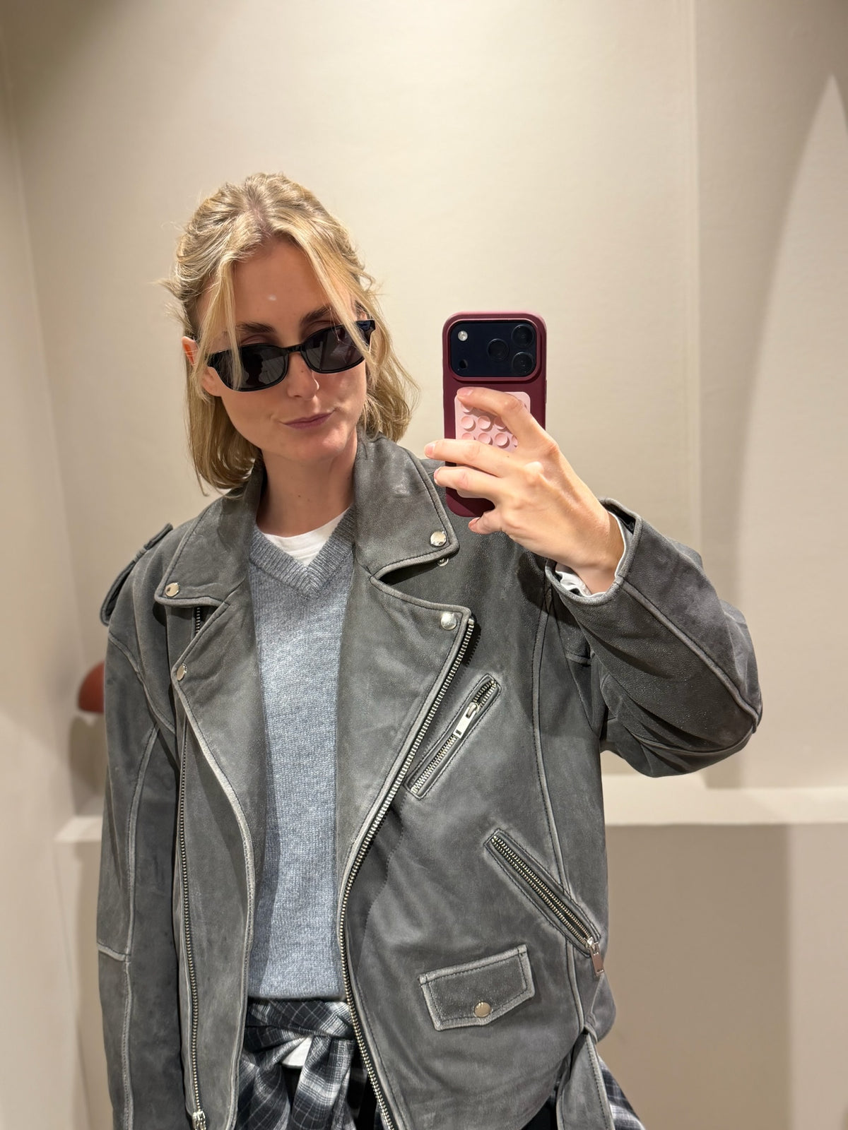 Gilo Lederjacke