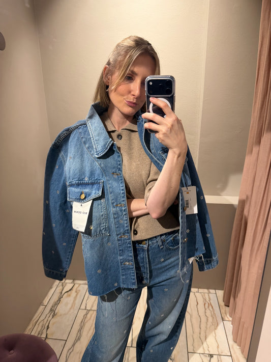 Lois Double Stone Crystal Chandra Shirts