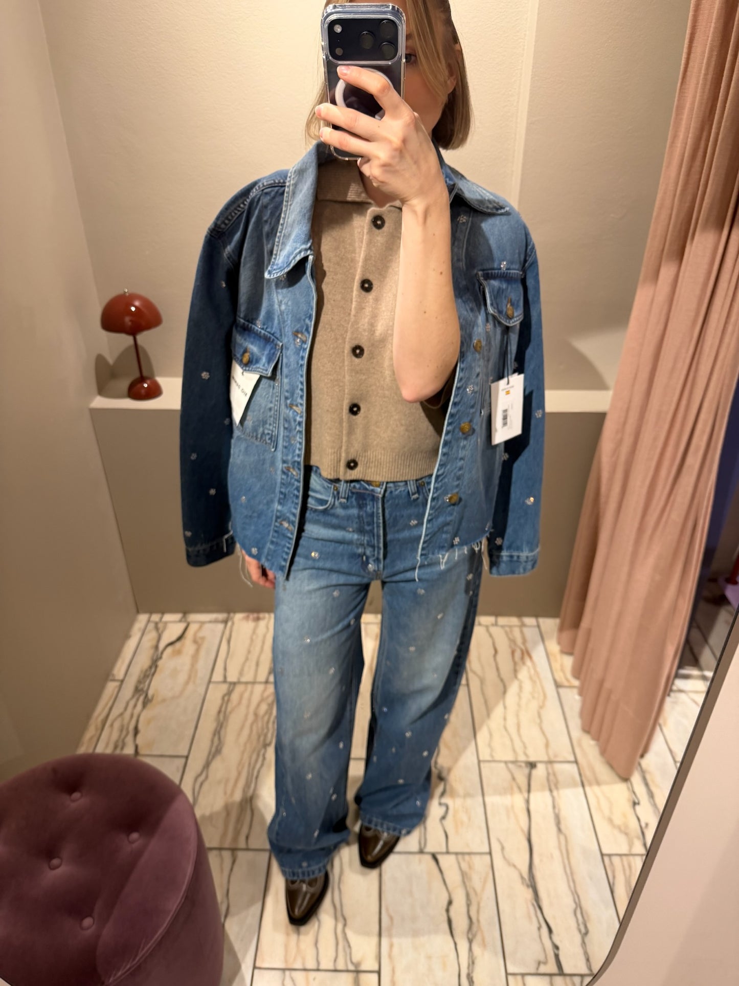 Lois Double Stone Crystal Skater Loose