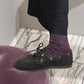 Cherry Short Socks Bordeaux