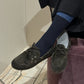 Berlino Short Socks Navy