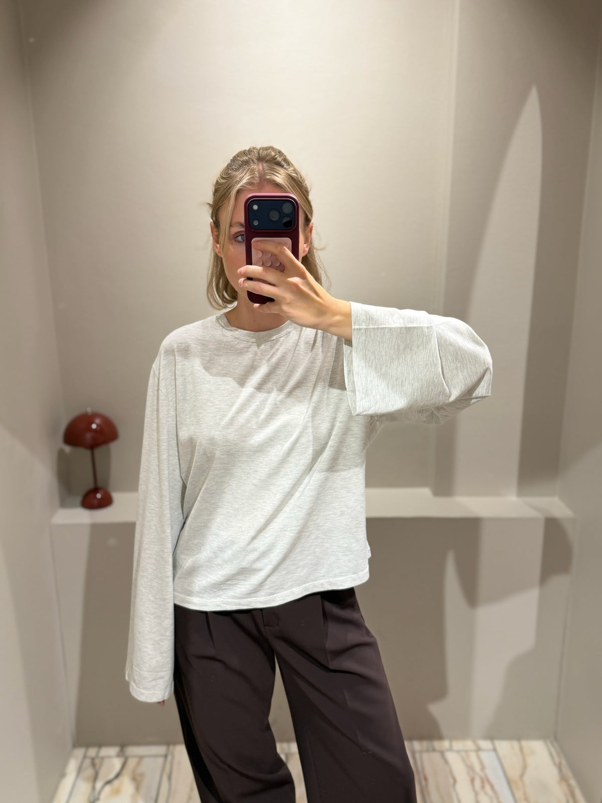 Ruby Longsleeve Grau