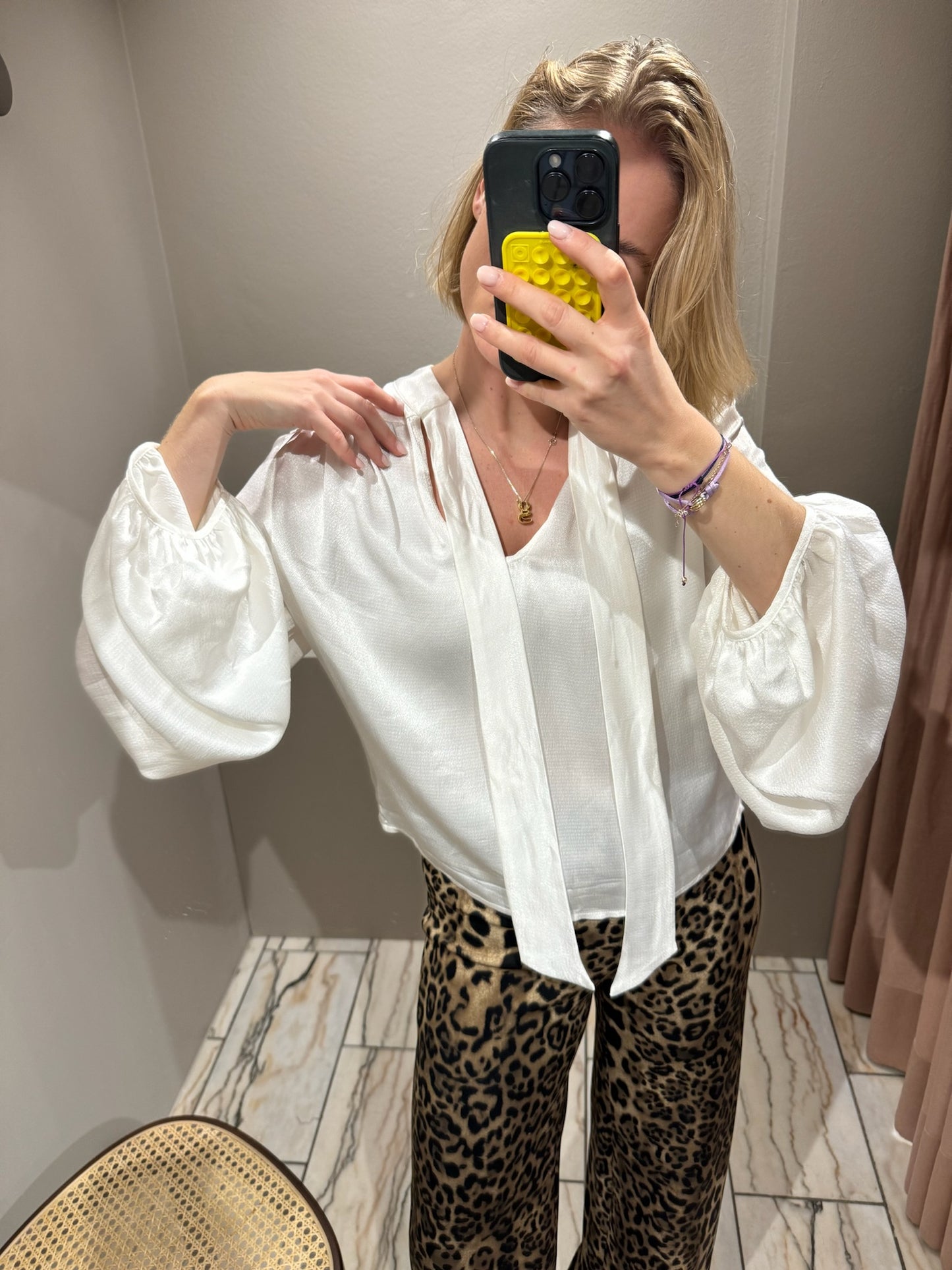 Designers Remix Lucille Bow Blouse