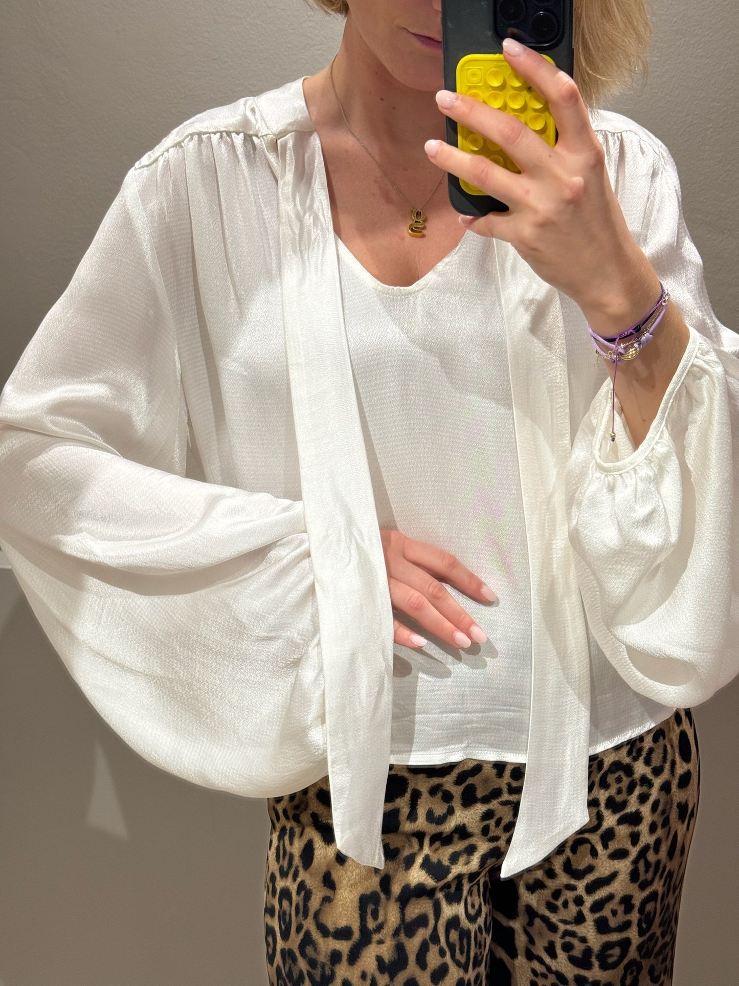 Designers Remix Lucille Bow Blouse