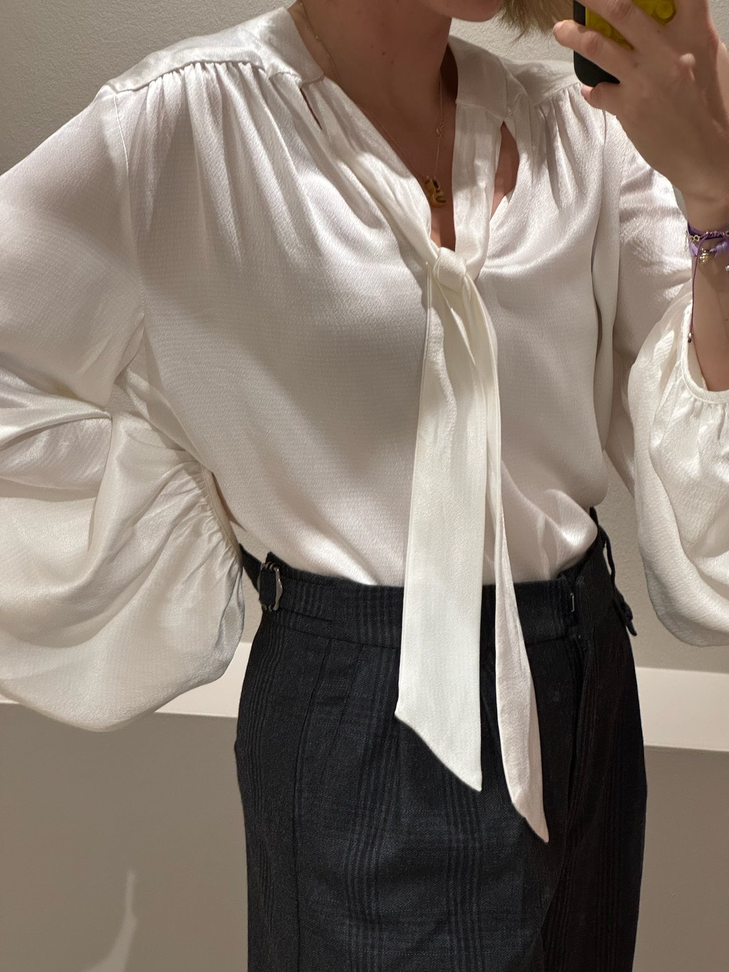 Designers Remix Lucille Bow Blouse