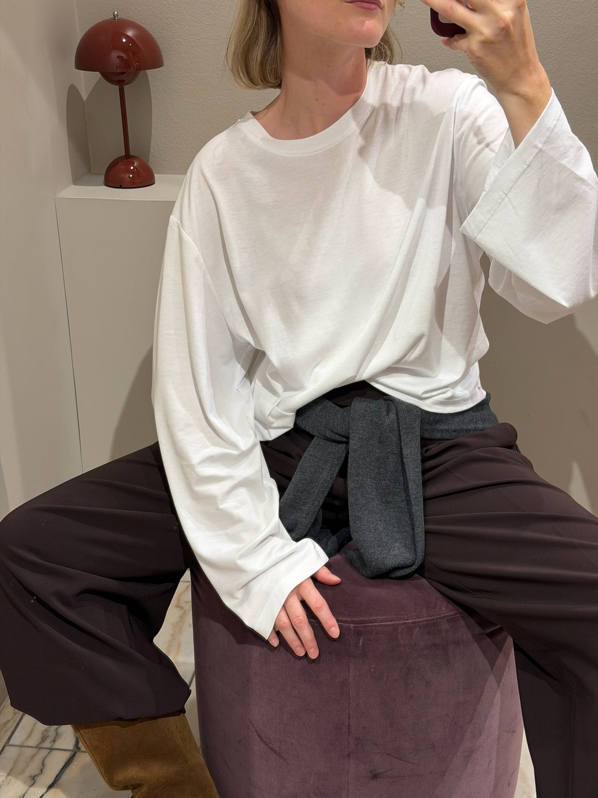 Ruby Longsleeve Weiß