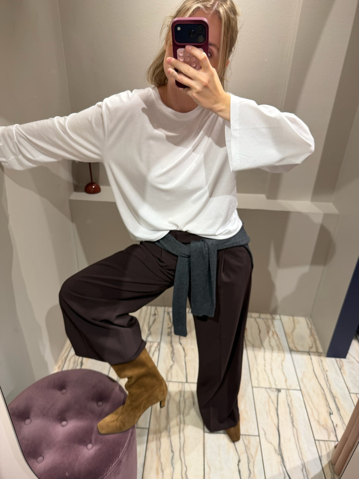 Ruby Longsleeve Weiß