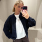 Jackie Strickjacke Navy