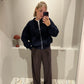 Jackie Strickjacke Navy
