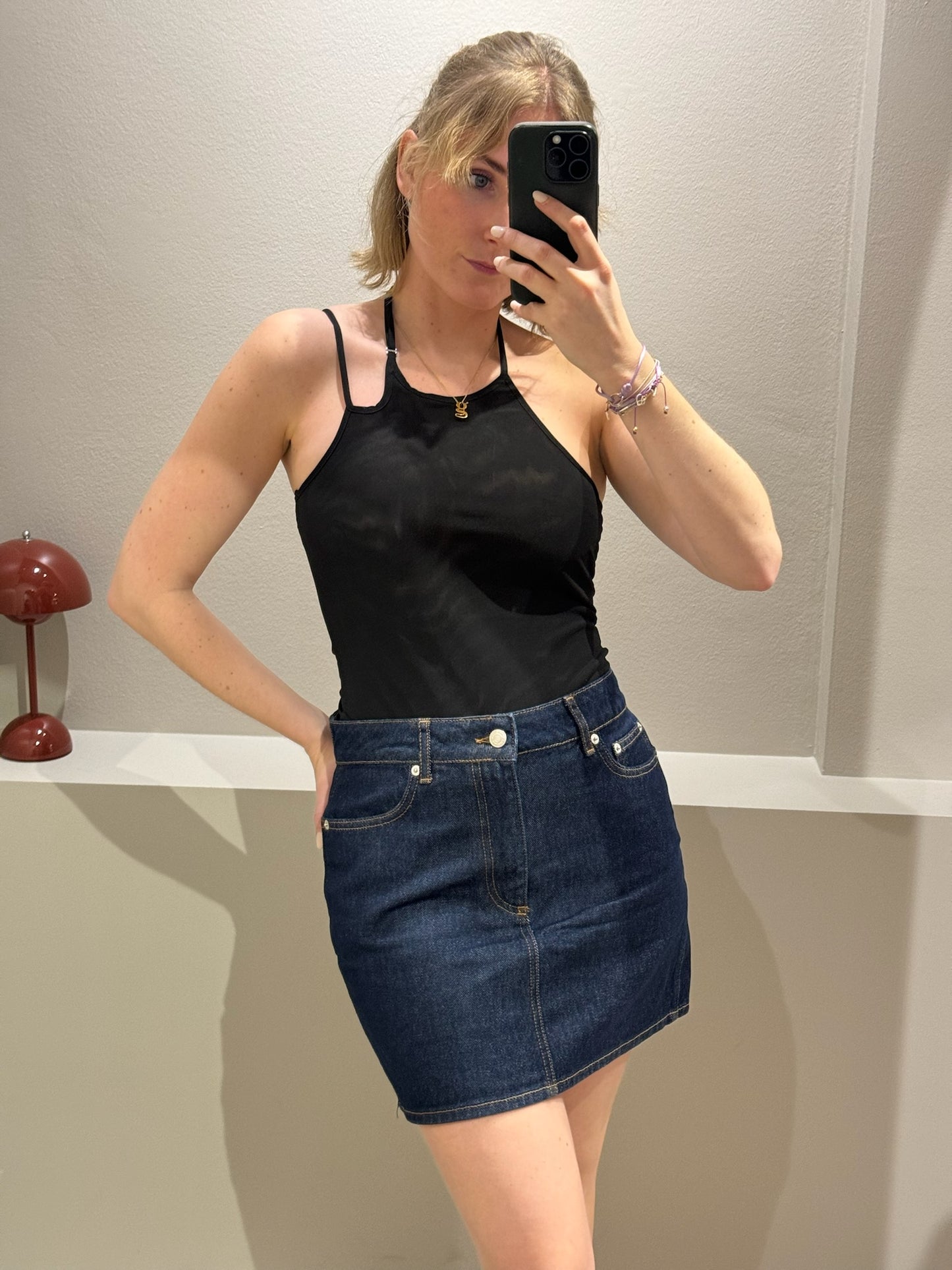 Oval Square Wonder Mini Skirt