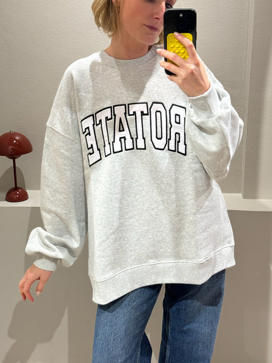 Rotate Sunday Heavy Sweat Crewneck Grey