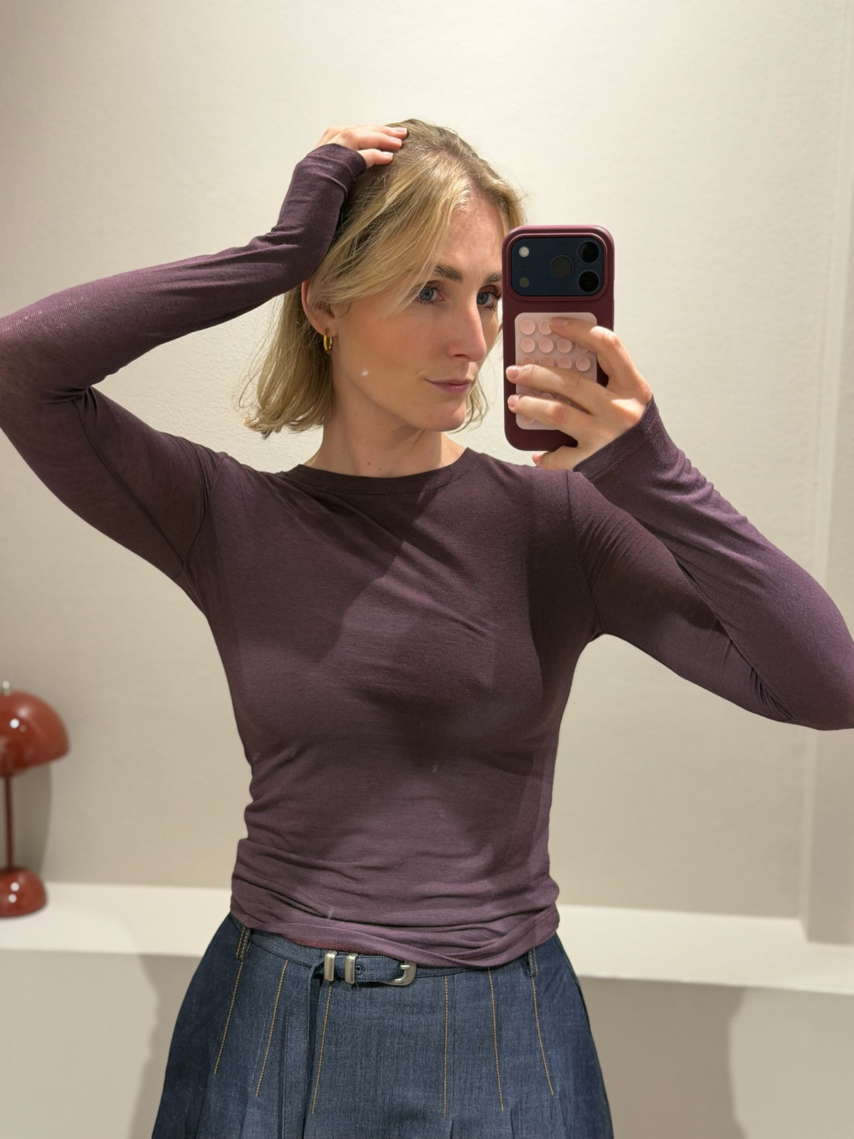 PRE ORDER g-Longsleeve Plum