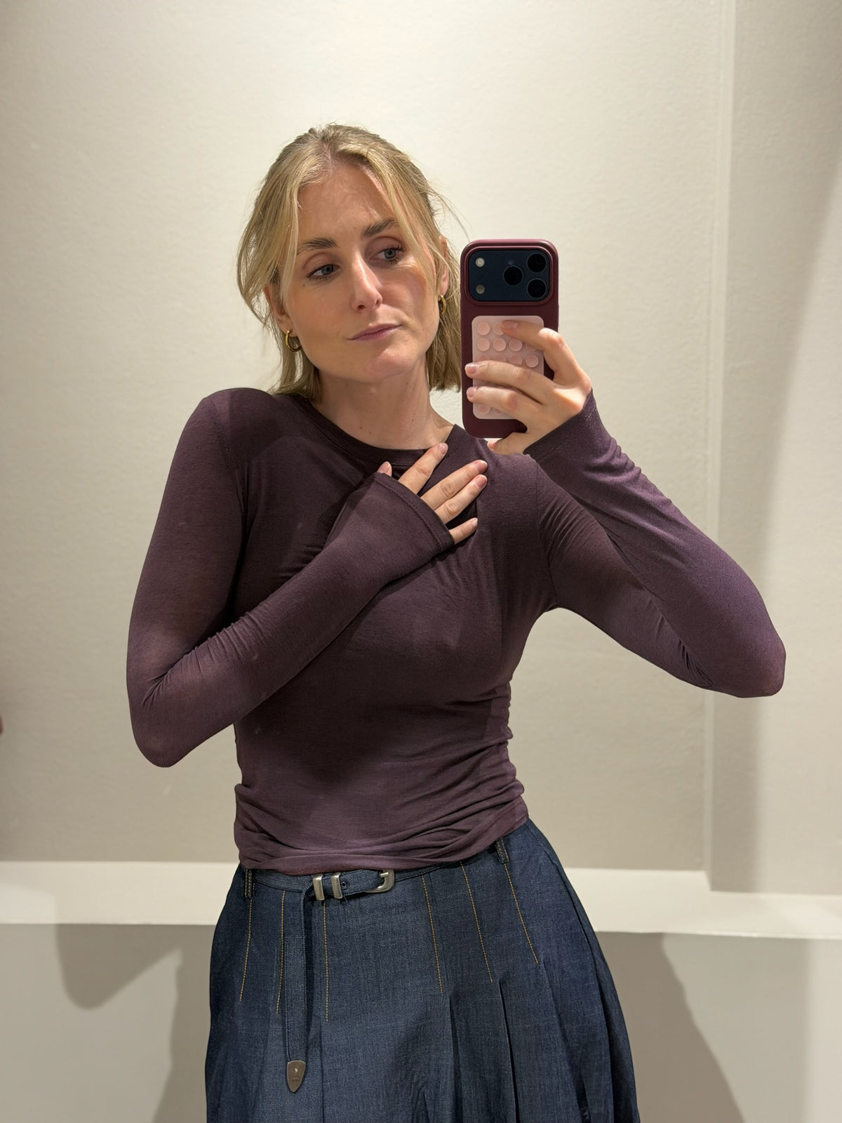 PRE ORDER g-Longsleeve Plum
