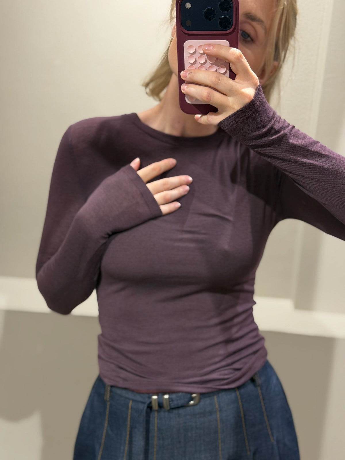 PRE ORDER g-Longsleeve Plum