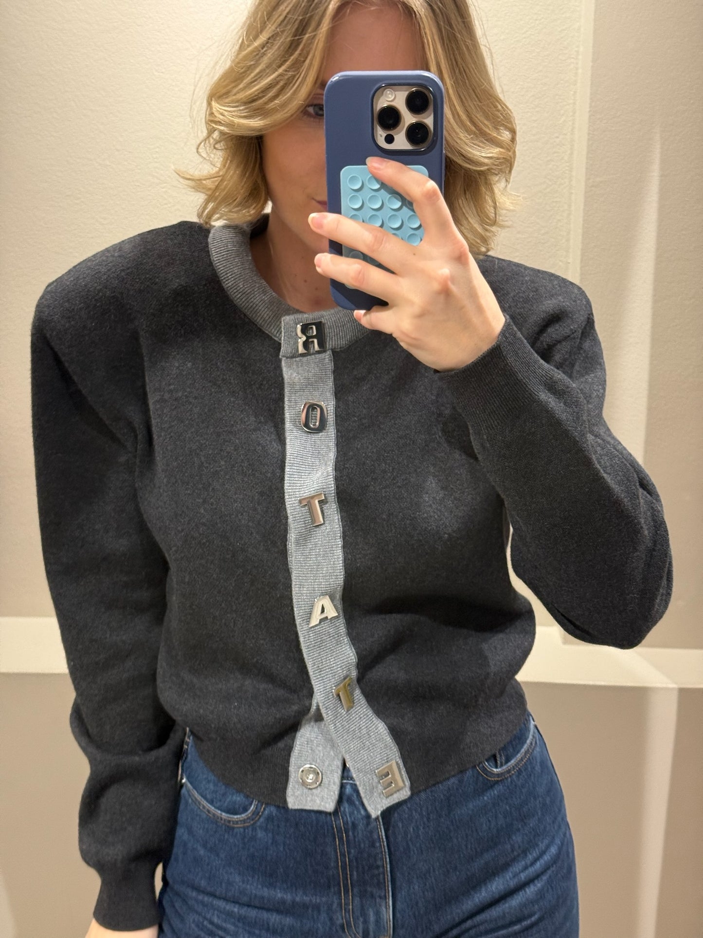 Rotate Firm Knit Cardigan