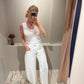 Modström Igormd V-Neck Top White