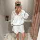 gennyfromtheblog Resort Linen Shorts Salt