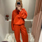 gennyfromtheblog Resort Linen Pants Grapefruit