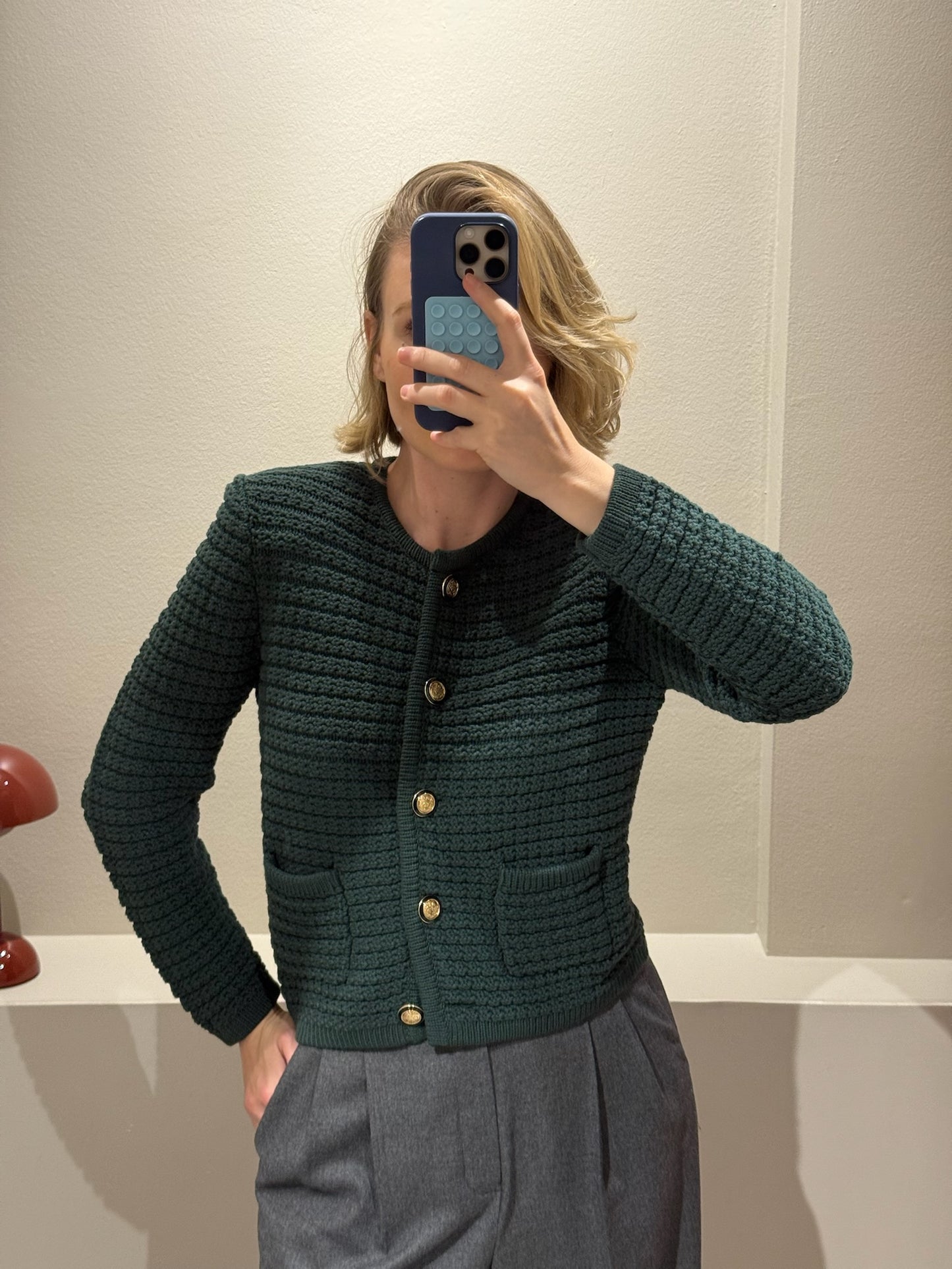 Ba&Sh Gaspard Jacket Forest Green