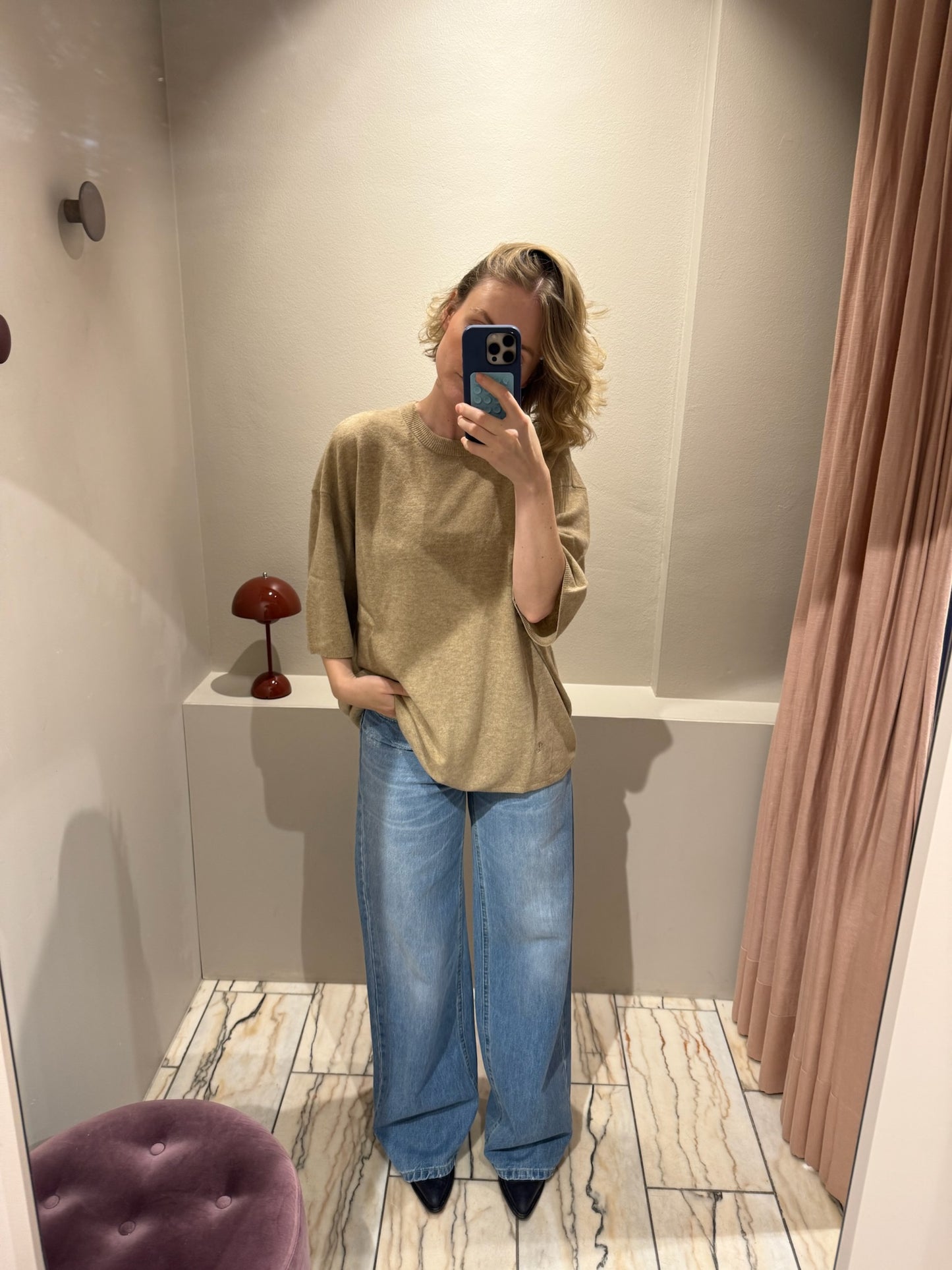 The Garment Como Oversized Tee Camel