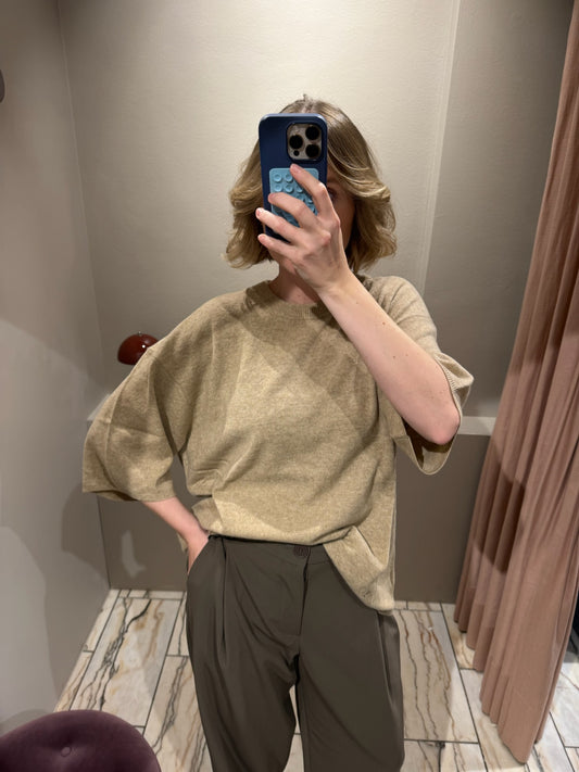 The Garment Como Oversized Tee Camel