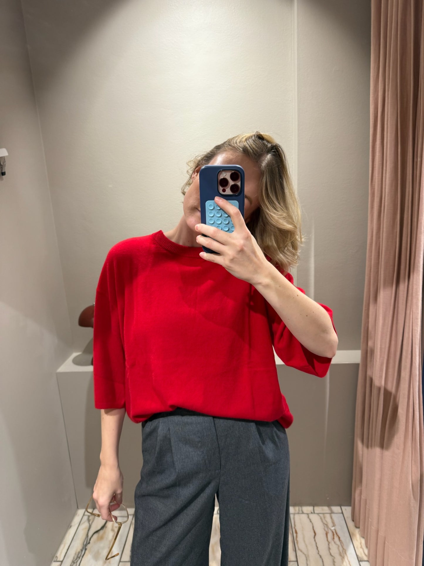 The Garment Como Oversized Tee Red