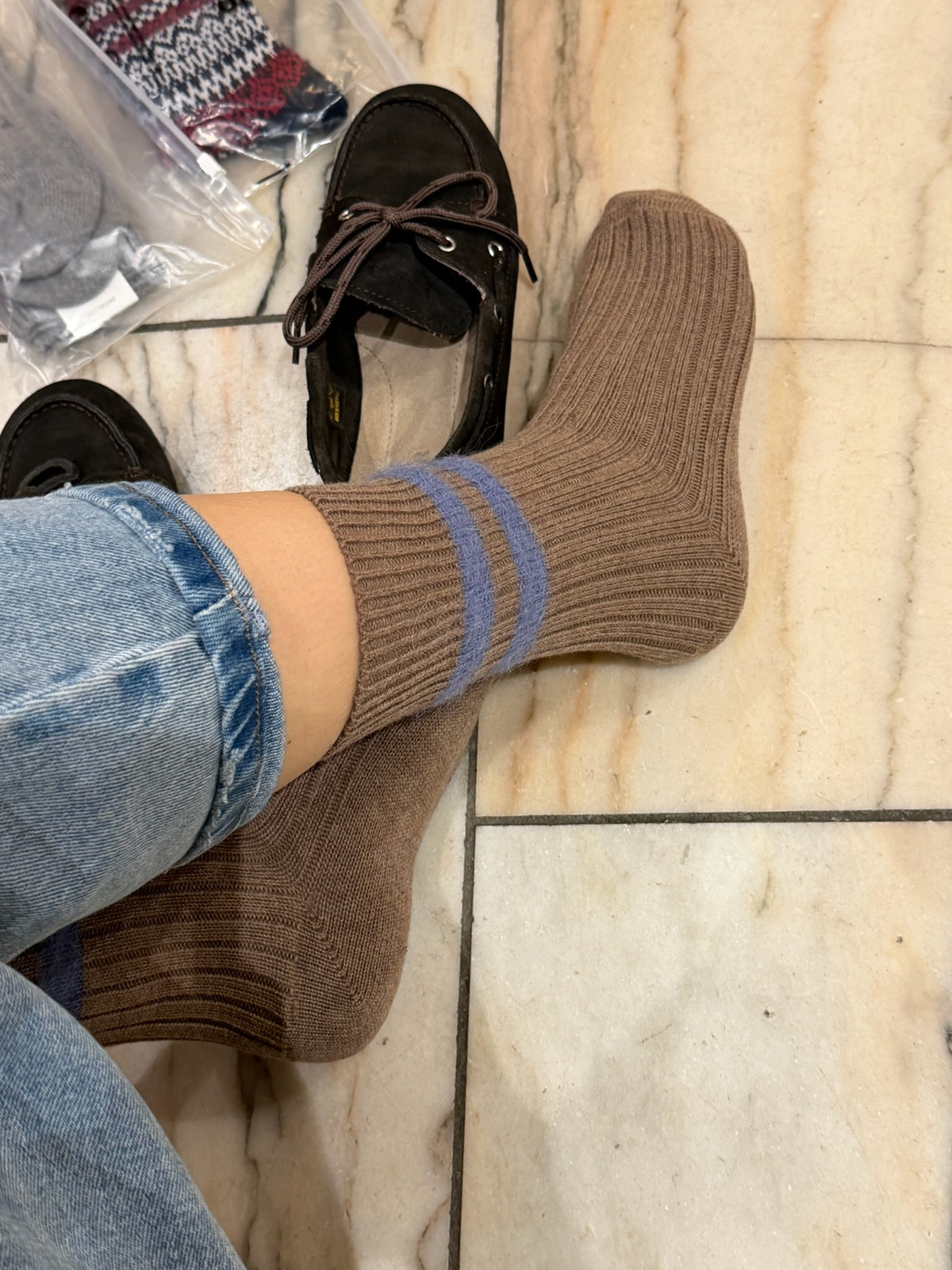 Kola Short Socks Taupe
