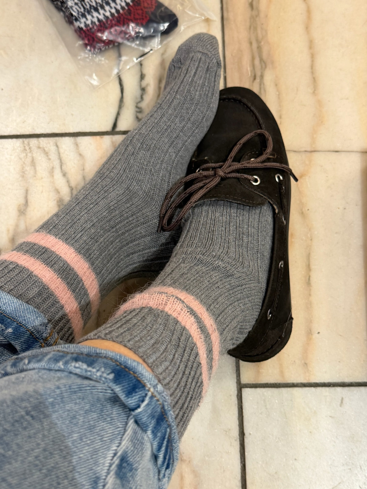 Kola Short Socks Grau