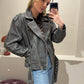 My Essential Wardrobe 01 Gilo Leather Jacket