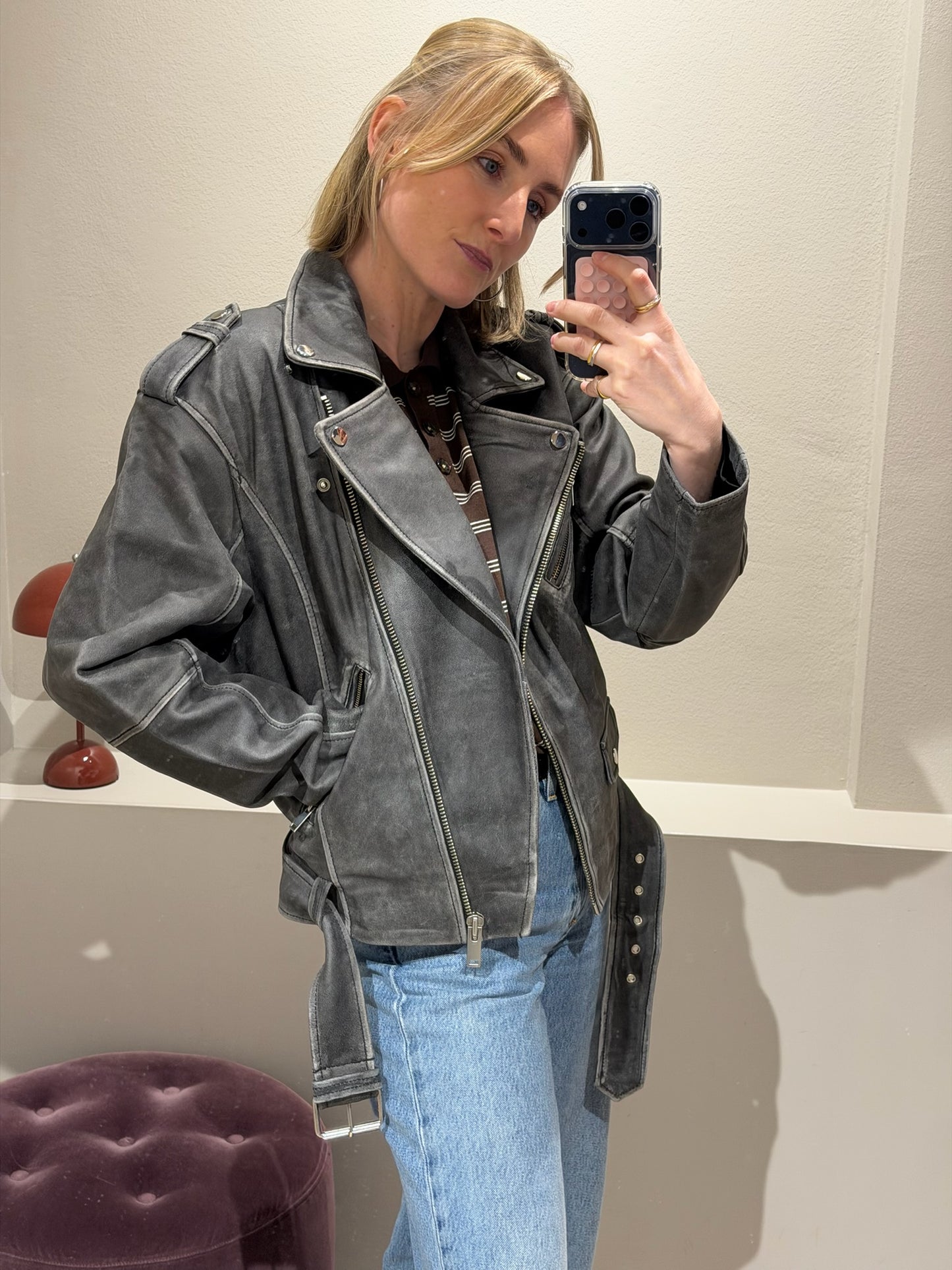 My Essential Wardrobe 01 Gilo Leather Jacket