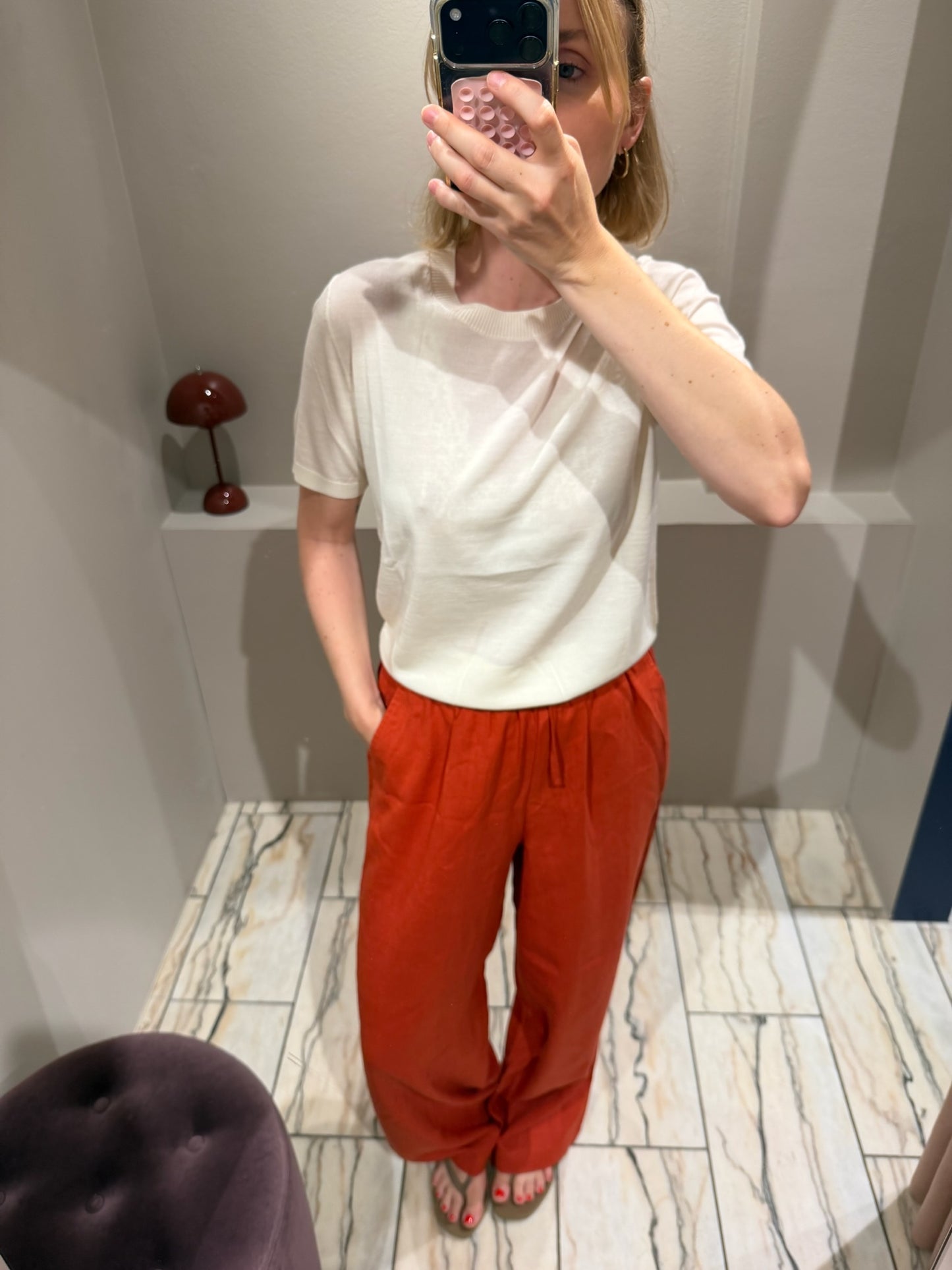 G-Strickshirt Creme