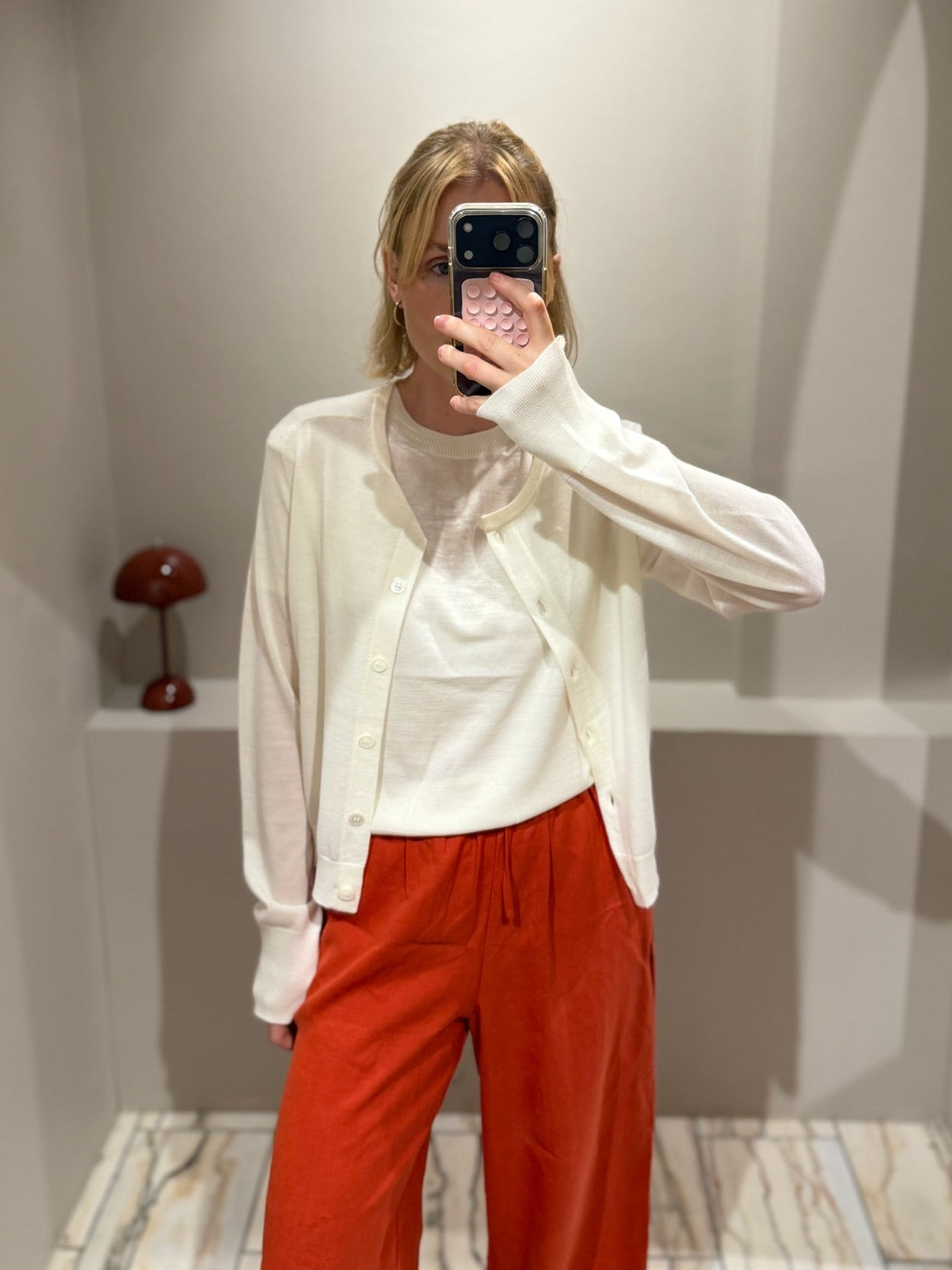 G-Cardigan Creme