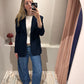 g-Blazer Belted Navy