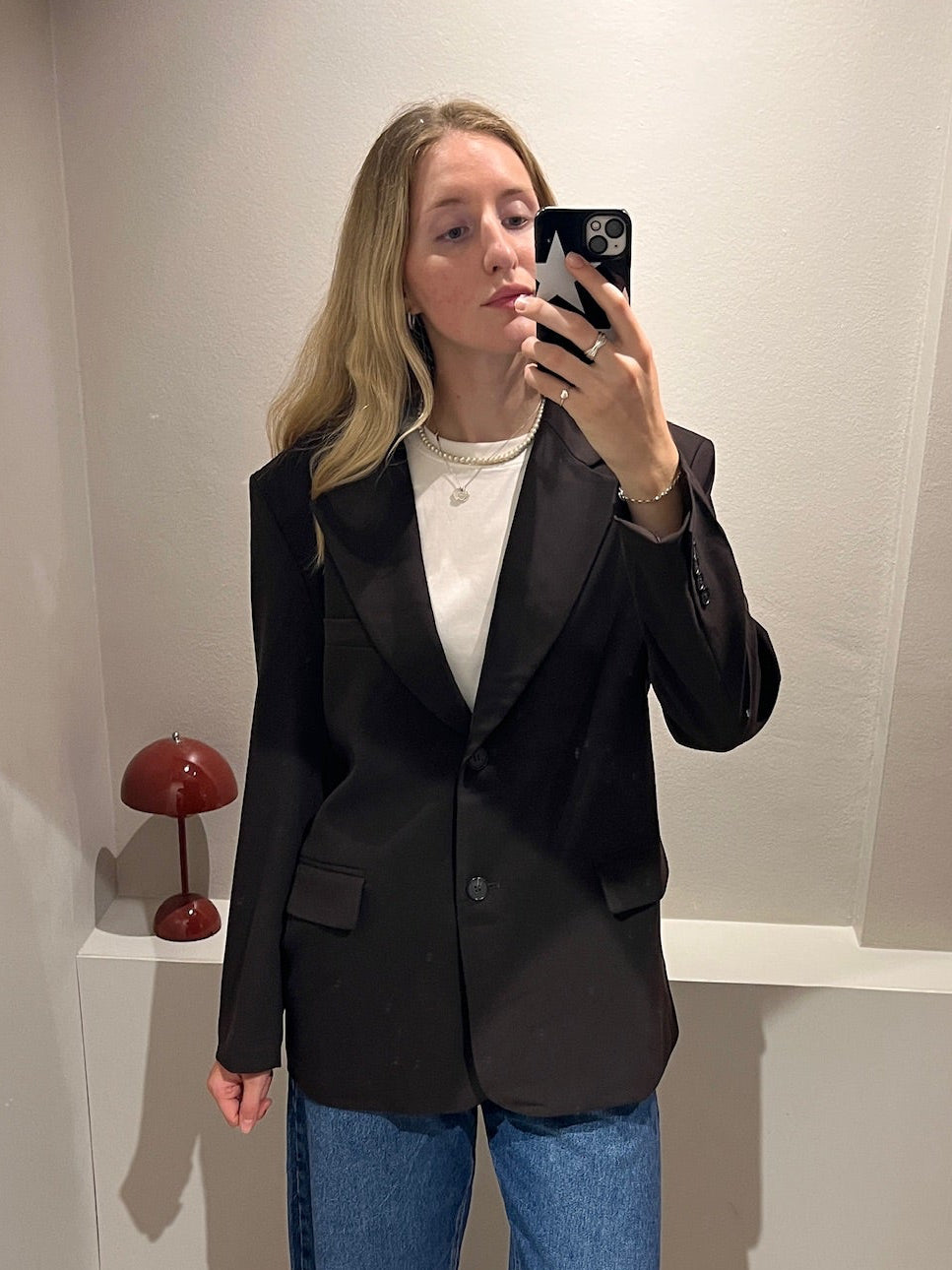 g-Blazer Belted Chocolate