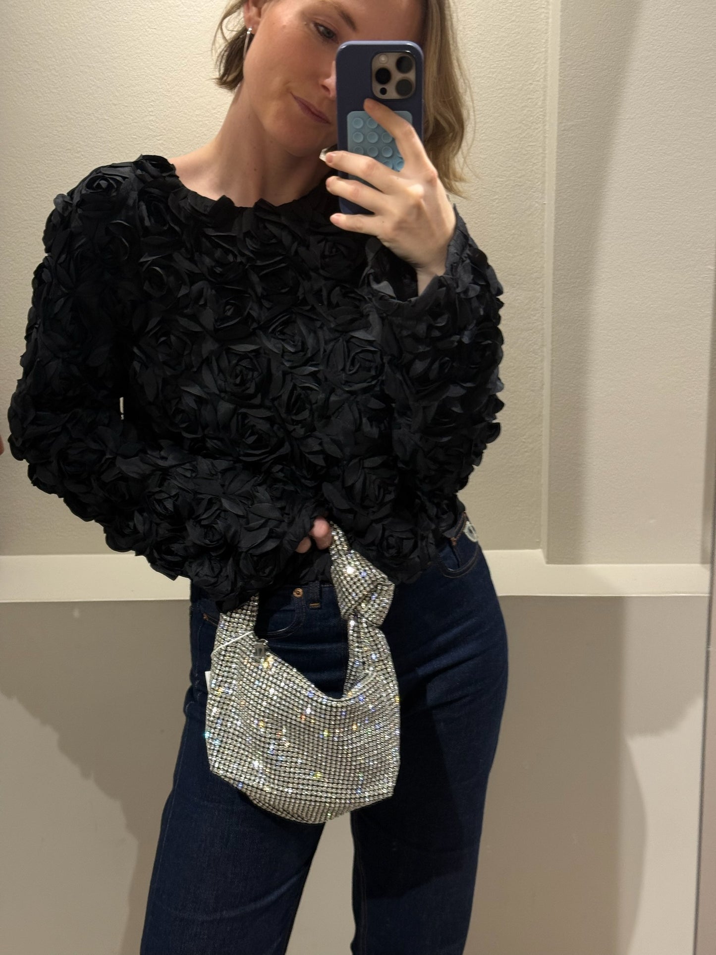 SUI AVA Silvermoon Crystal Bag