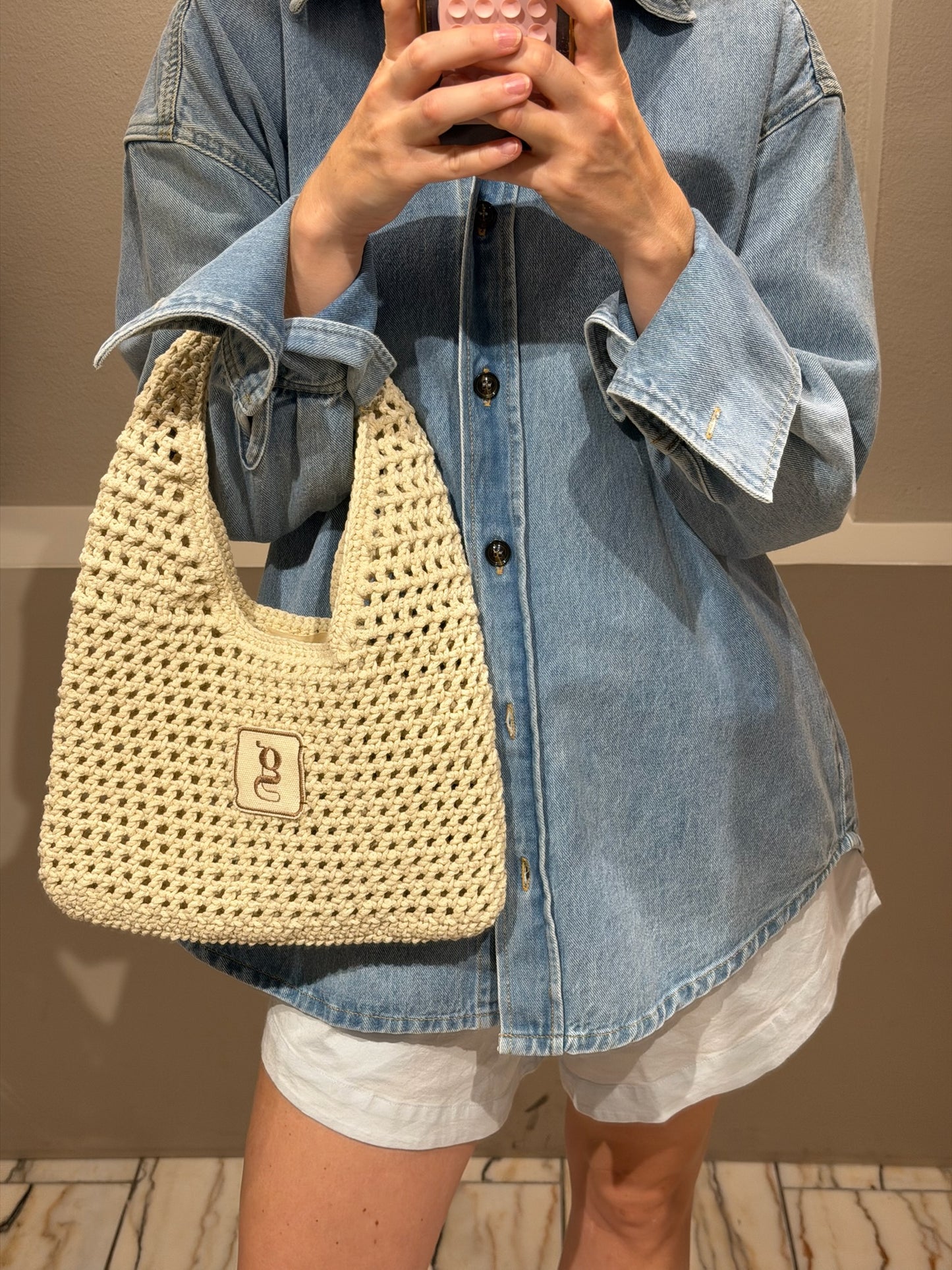Midi g-Bag Creme