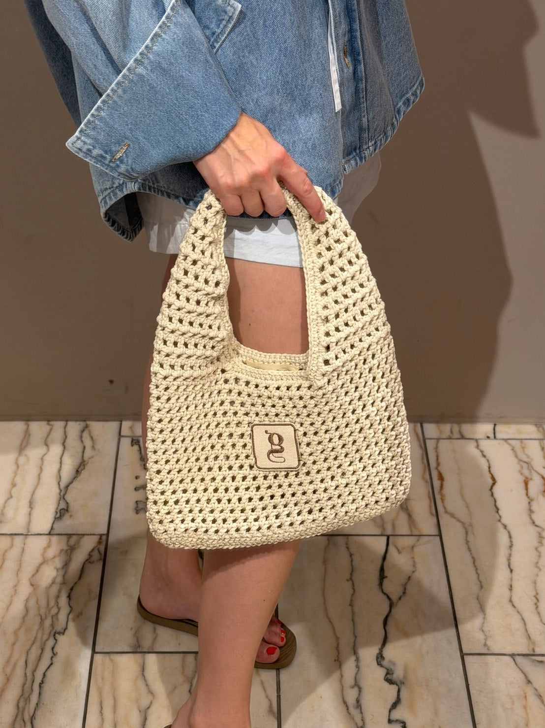 Midi g-Bag Creme